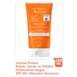 Avene Intense Protect SPF 50+ Bebek, Çocuk ve Yetişkinler için Yüksek Korumalı Güneş Kremi 150 ml - 3