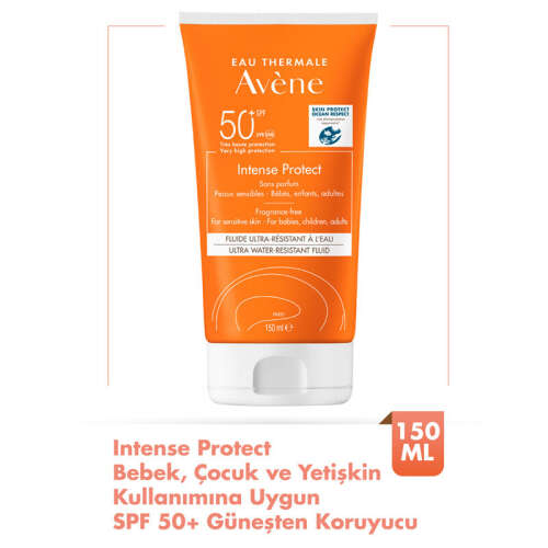 Avene Intense Protect SPF 50+ Bebek, Çocuk ve Yetişkinler için Yüksek Korumalı Güneş Kremi 150 ml - 3