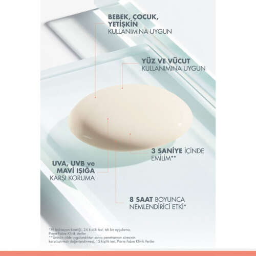 Avene Intense Protect SPF 50+ Bebek, Çocuk ve Yetişkinler için Yüksek Korumalı Güneş Kremi 150 ml - 4