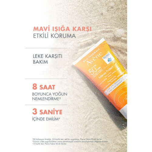 Avene Intense Protect SPF 50+ Bebek, Çocuk ve Yetişkinler için Yüksek Korumalı Güneş Kremi 150 ml - 5
