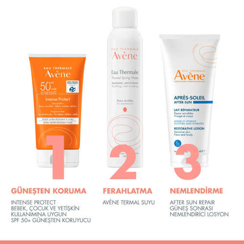 Avene Intense Protect SPF 50+ Bebek, Çocuk ve Yetişkinler için Yüksek Korumalı Güneş Kremi 150 ml - 7