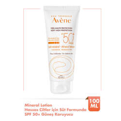 Avene Mineral Lotion Hassas Ciltler için SPF 50+ Süt Formunda Güneş Kremi 100 ml - 2