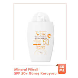 Avene Mineral Fluid SPF 50+ Hassas Ciltler İçin Ultra Hafif Güneş Kremi 40 ml - 2
