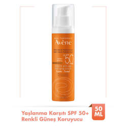 Avene Tinted Anti-Age SPF 50+ Yaşlanma Karşıtı Renkli Güneş Kremi 50 ml - 2
