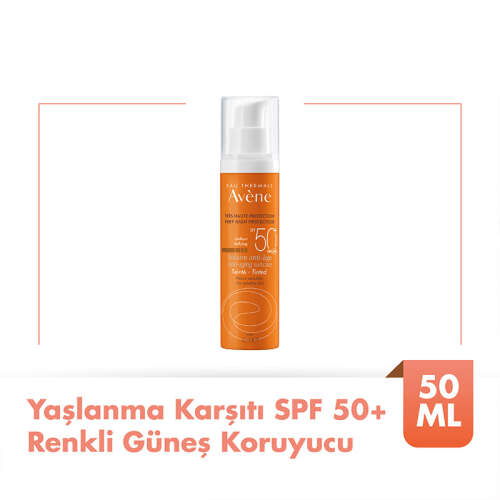 Avene Tinted Anti-Age SPF 50+ Yaşlanma Karşıtı Renkli Güneş Kremi 50 ml - 5