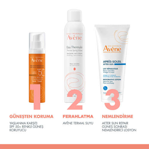 Avene Tinted Anti-Age SPF 50+ Yaşlanma Karşıtı Renkli Güneş Kremi 50 ml - 7
