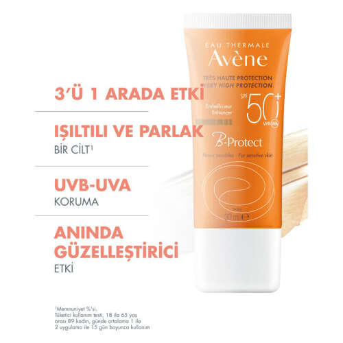 Avene Solaire B-Protect SPF 50 Güneş Kremi 30 ml - 2