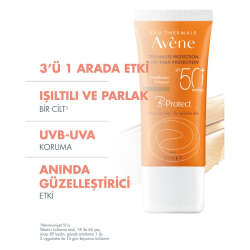 Avene B-Protect SPF50+ Ton Eşitlemeye Yardımcı Renkli Yüz Güneş Kremi 30 ml - 3