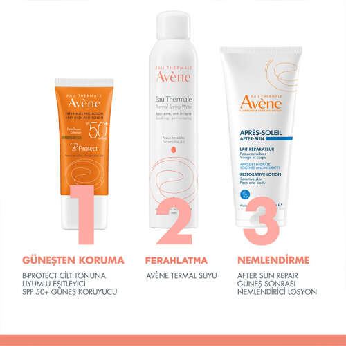Avene B-Protect SPF50+ Ton Eşitlemeye Yardımcı Renkli Yüz Güneş Kremi 30 ml - 6