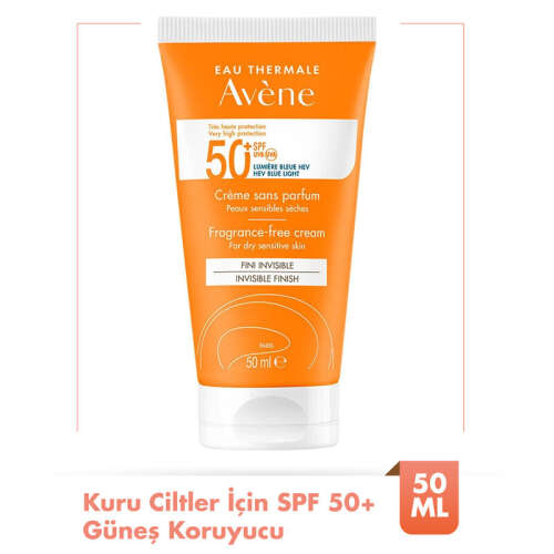Avene Solaire SPF 50+ Kuru Ciltler İçin Güneş Kremi 50 ml - Avene