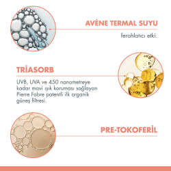 Avene Cream SPF 50+ Kuru Ciltler için Renkli Güneş Kremi 50 ml - 5
