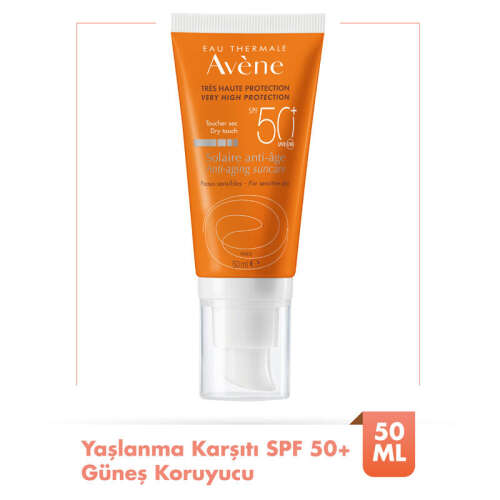 Avene Solaire SPF 50 Yaşlanma Karşıtı Güneş Kremi 50 ml - Avene