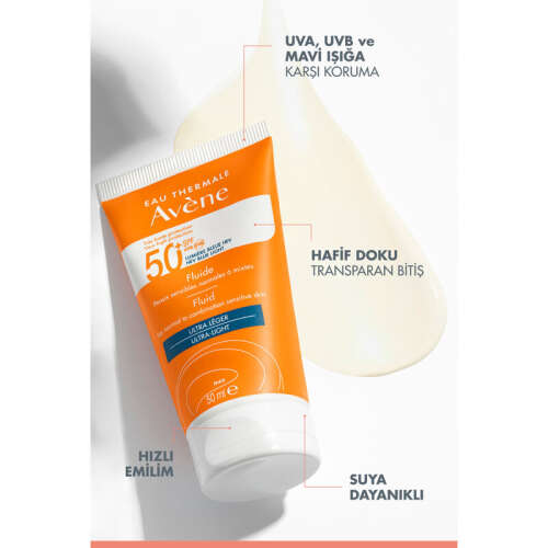 Avene Solaire SPF50+ Fluid Ultra Light 50 ml - 3