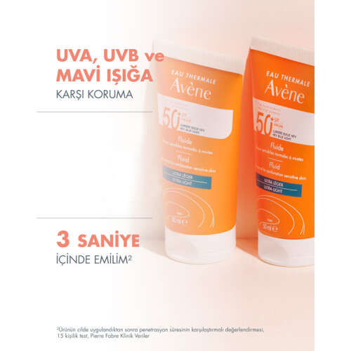Avene Solaire SPF50+ Fluid Ultra Light 50 ml - 6