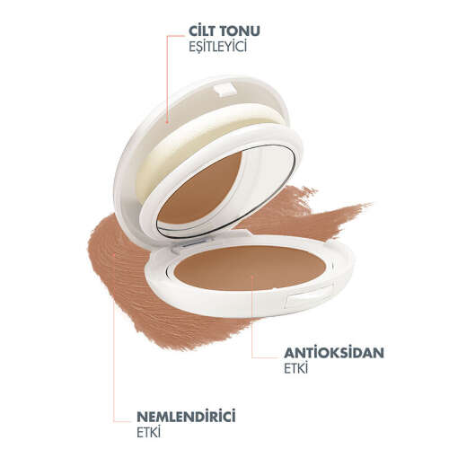 Avene SPF 50 Renkli Güneş Koruyucu Compact Krem Fondöten 10 gr - Dore - 2