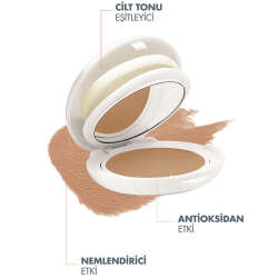 Avene SPF 50 Renkli Güneş Koruyucu Compact Krem Fondöten 10 gr - Sable - 2