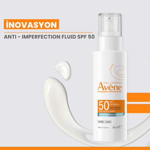 Avene Monolaurin ve Çinko Glukonat İçeren SPF 50 Düzensiz Ciltlere Özel Güneş Kremi 40 ml - 3