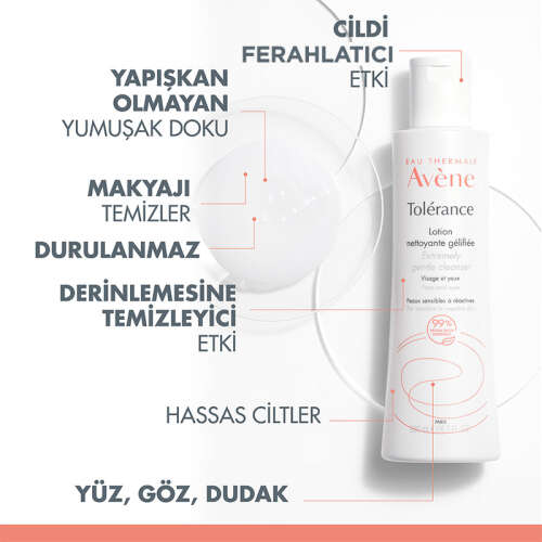 Avene Tolerance Lotion Hassas Ciltler için Temizleme Losyonu 200 ml - 3
