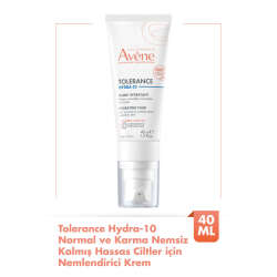 Avene Tolerance Hydra-10 Normal-Karma ve Hassas Ciltler için Nemlendirici Krem 40 ml - 1