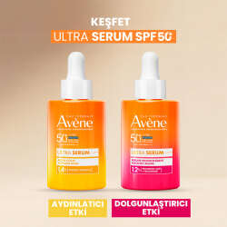 Avene Ultra Serum SPF 50+ Aydınlatıcı Etkili UVA,UVB ve Mavi Işık Karşıtı Güneş Koruyucu Serum 30 ml - 7