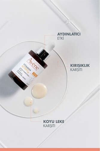 Avene Vitamin Activ Cg C Vitamini ve Niasinamid Antioksidan Etkili Serum 30 ml - 4