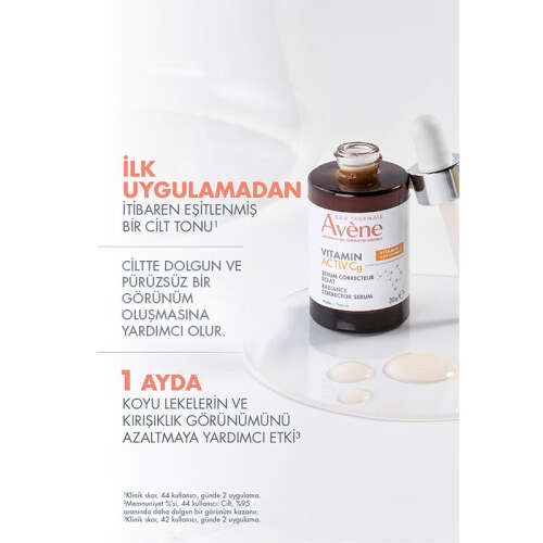 Avene Vitamin Activ Cg C Vitamini ve Niasinamid Antioksidan Etkili Serum 30 ml - 7