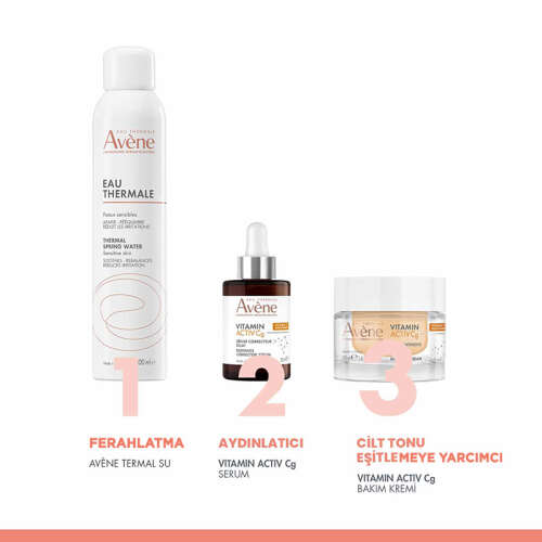 Avene Vitamin Activ Cg C Vitamini ve Niasinamid Antioksidan Etkili Serum 30 ml - 3