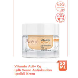 Avene Vitamin Activ Cg C Vitamini ve Niasinamid Antioksidan Etkili Yüz Bakım Kremi 50 ml - 2