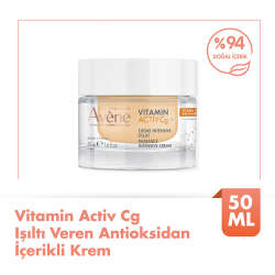 Avene Vitamin Activ Cg C Vitamini ve Niasinamid Antioksidan Etkili Yüz Bakım Kremi 50 ml - 2
