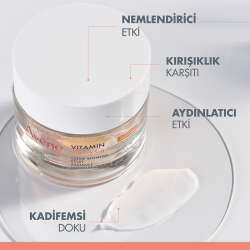 Avene Vitamin Activ Cg C Vitamini ve Niasinamid Antioksidan Etkili Yüz Bakım Kremi 50 ml - 3