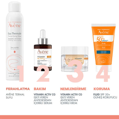 Avene Vitamin Activ Cg C Vitamini ve Niasinamid Antioksidan Etkili Yüz Bakım Kremi 50 ml - 6