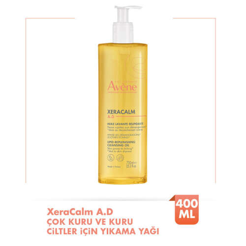 Avene XeraCalm A.D Hassas Ciltler için Yıkama Yağı 400 ml - 2
