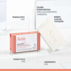 Avene XeraCalm A.D Hassas Ciltler için Yıkama Sabunu 100 gr - 4