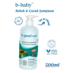b-good b-baby Bebek ve Çocuk Saç ve Vücut Şampuanı 500 ml - 3