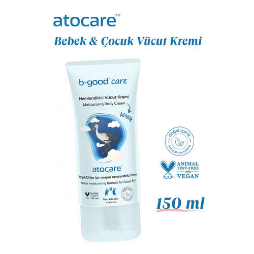 b-good b-baby Bebek ve Çocuk Vücut Kremi Atopik Ciltler 150 ml - 3