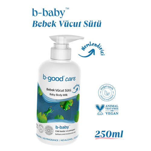 b-good b-baby Bebek Vücut Sütü 250 ml - B-good care