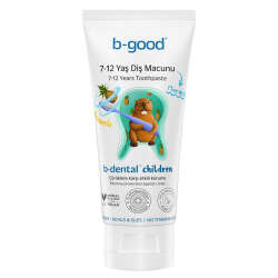 b-good b-dental 7-12 Yaş Çocuk Diş Macunu Florürlü Ananas 50 ml - 2