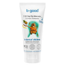 b-good b-dental 7-12 Yaş Çocuk Diş Macunu Florürsüz Ananas 50 ml - 2