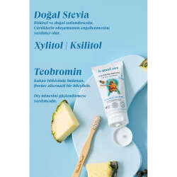 b-good b-dental 7-12 Yaş Çocuk Diş Macunu Florürsüz Ananas 50 ml - 5