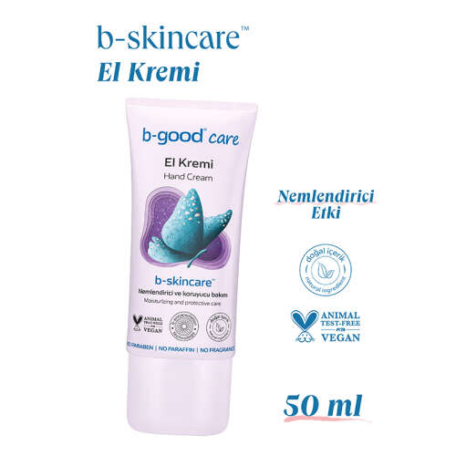 b-good b-skincare Doğal İçerikli El Kremi 50 ml - 3