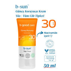 b-good b-sun SPF 30 Yüz Güneş Koruma 50 ml - 2