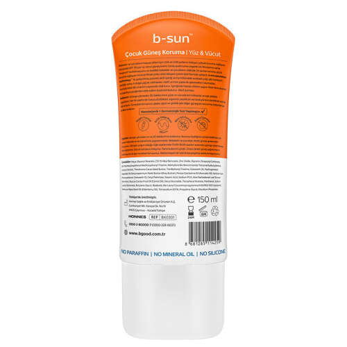 b-good b-sun SPF 50+ Çocuk Yüz ve Vücut Güneş Koruma 150 ml - 4