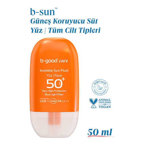 b-good b-sun Spf 50 Invisible Güneş Sütü 50 ml - 2