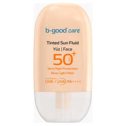 b-good b-sun Spf 50 Tinted Natural Güneş Sütü 50 ml - 1