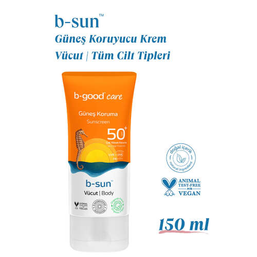 b-good b-sun SPF 50+ Vücut Güneş Koruma 150 ml - 3