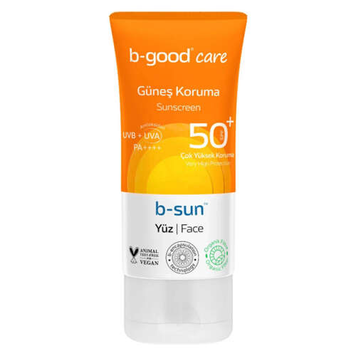 b-good b-sun SPF 50+ Yüz Güneş Koruma 50 ml - B-good care
