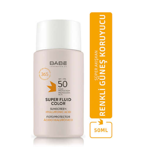 Babe Sun SPF 50 Super Fluid Güneş Koruyucu 50 ml - Renkli - 2