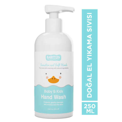 Babyton Bebek Ve Çocuklar İçin Doğal El Yıkama Sıvısı 250 ml - 2