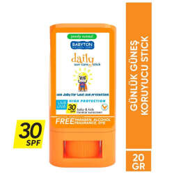 Babyton Bebek ve Çocuklar İçin Günlük Güneş Koruyucu Stick 20 gr - 3