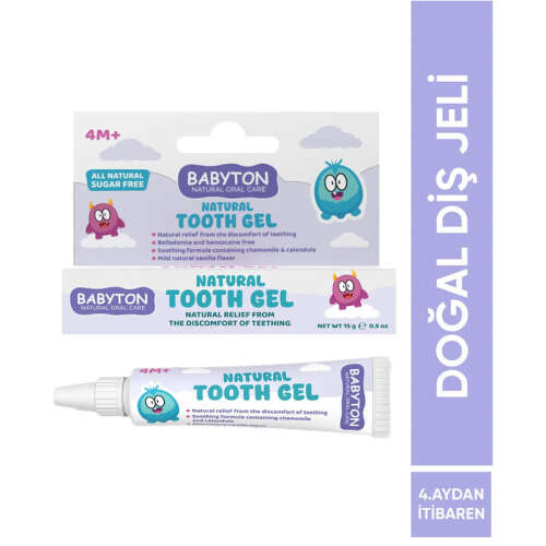 Babyton Bebekler İçin Doğal Diş Jeli 15 gr - 3